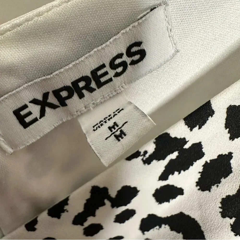 ‎Express medium animal print dress